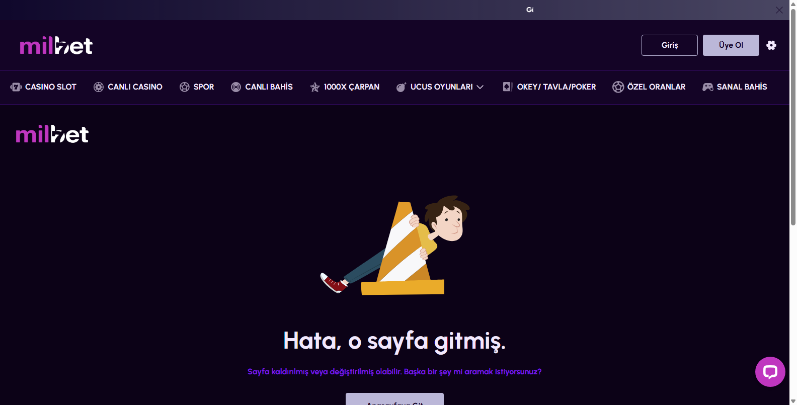 Milbet Giriş Yap Para Yatır